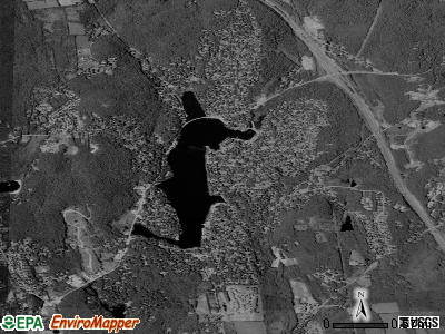 Lake Carmel satellite photo by USGS