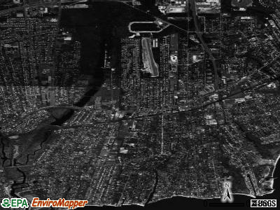 Bayport satellite photo by USGS