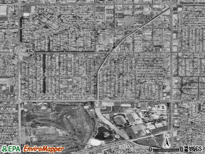 Alondra Park satellite photo by USGS
