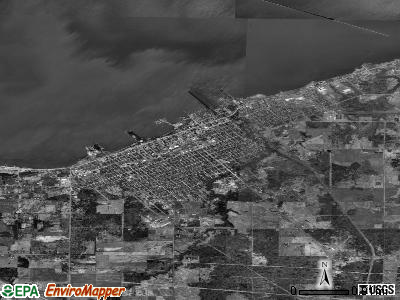 Ashland satellite photo by USGS