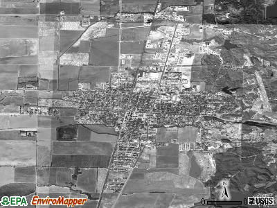 Wynne satellite photo by USGS