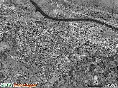 Ilion satellite photo by USGS