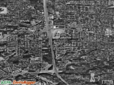 Des Peres satellite photo by USGS