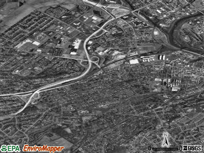 Wyomissing satellite photo by USGS