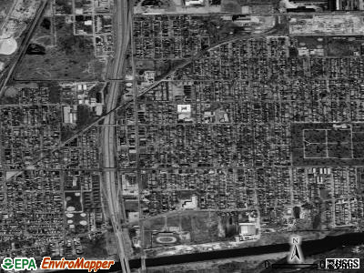 Calumet Park satellite photo by USGS