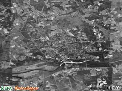 South Boston satellite photo by USGS