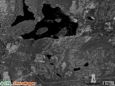 Mahopac satellite photo by USGS