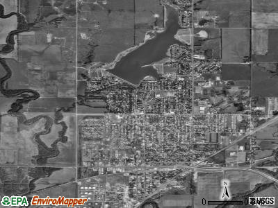 Augusta satellite photo by USGS