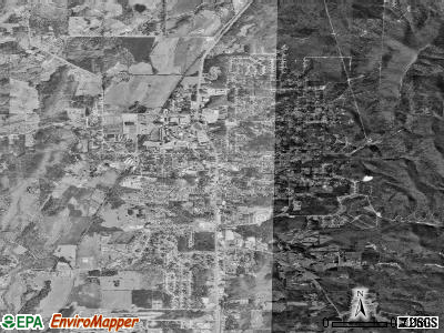 Jacksonville satellite photo by USGS