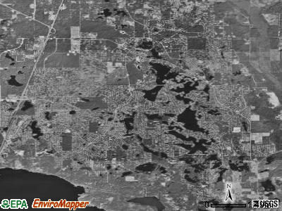 Deltona satellite photo by USGS