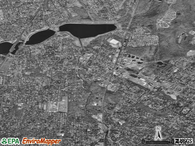 Closter satellite photo by USGS