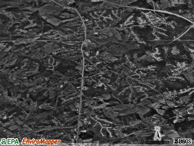 Alexandria satellite photo by USGS
