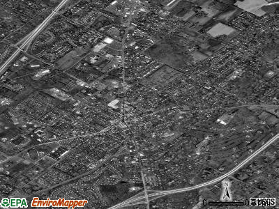 Doylestown satellite photo by USGS