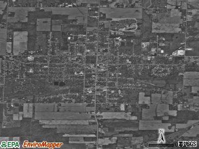 Oberlin satellite photo by USGS