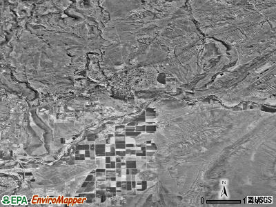 Washington satellite photo by USGS