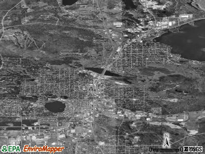 Iron Mountain satellite photo by USGS