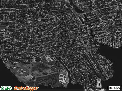 Baldwin Harbor satellite photo by USGS