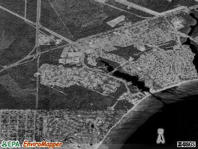 Eglin AFB satellite photo by USGS