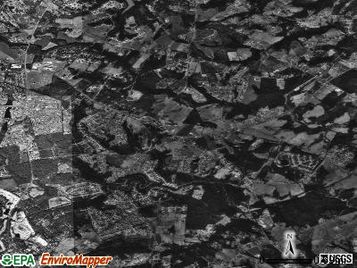 Five Forks satellite photo by USGS