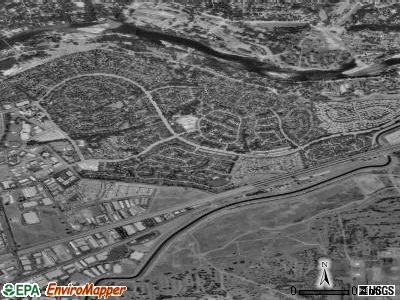 Northgate satellite photo by USGS