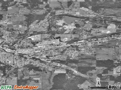 Sweet Home satellite photo by USGS