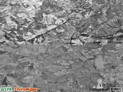 Forest satellite photo by USGS