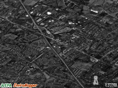 Kulpsville satellite photo by USGS