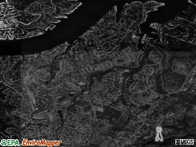 Lakeway satellite photo by USGS