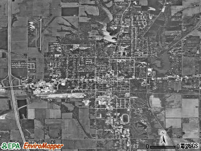 Salem satellite photo by USGS