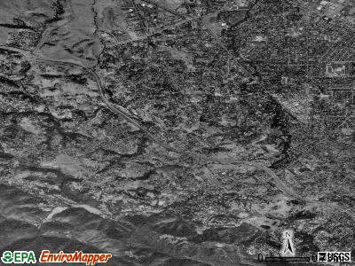 Los Altos Hills satellite photo by USGS