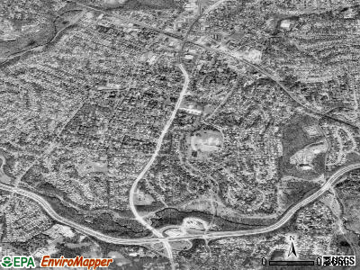 South Kensington satellite photo by USGS