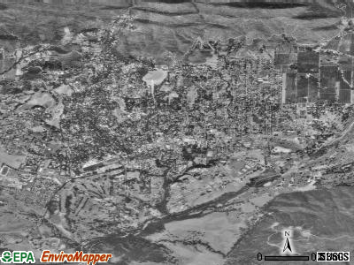 Ojai satellite photo by USGS