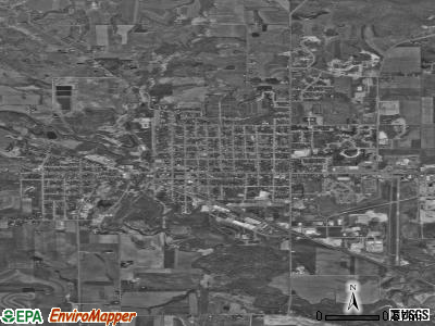 Reedsburg satellite photo by USGS