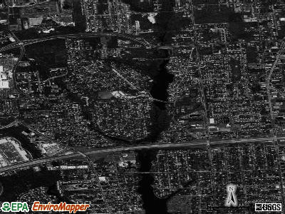 North Patchogue satellite photo by USGS