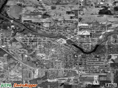 Grand Ledge satellite photo by USGS