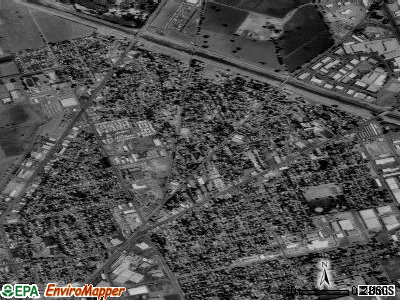 August satellite photo by USGS