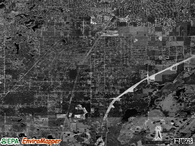 Shady Hills satellite photo by USGS