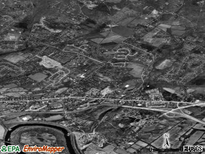 Sanatoga satellite photo by USGS
