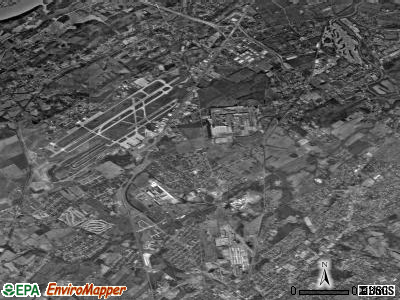Alcoa satellite photo by USGS