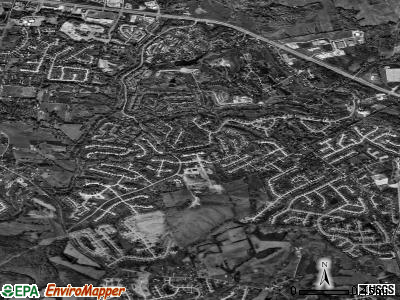 Oakbrook satellite photo by USGS
