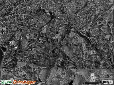 Briarcliff Manor satellite photo by USGS