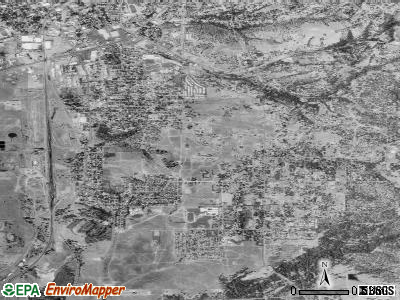 South Oroville satellite photo by USGS