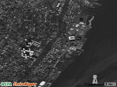 Edgewater satellite photo by USGS