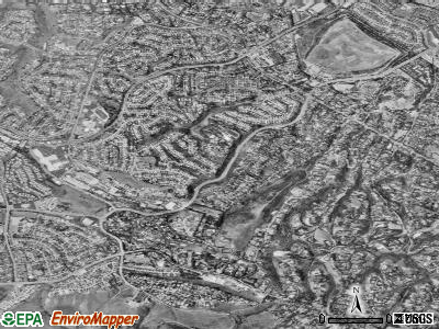 Rolling Hills Estates satellite photo by USGS