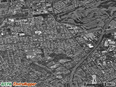 Kenilworth satellite photo by USGS