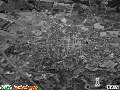 Perryville satellite photo by USGS