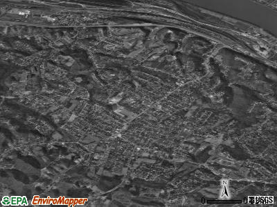 Flatwoods satellite photo by USGS
