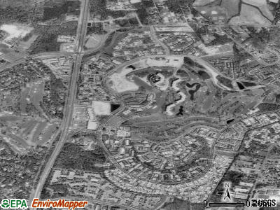 Rossmoor satellite photo by USGS