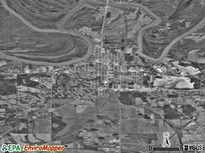 Demopolis satellite photo by USGS