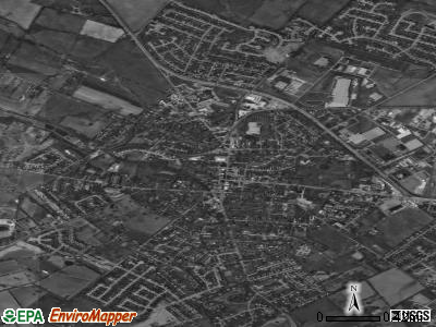 Versailles satellite photo by USGS